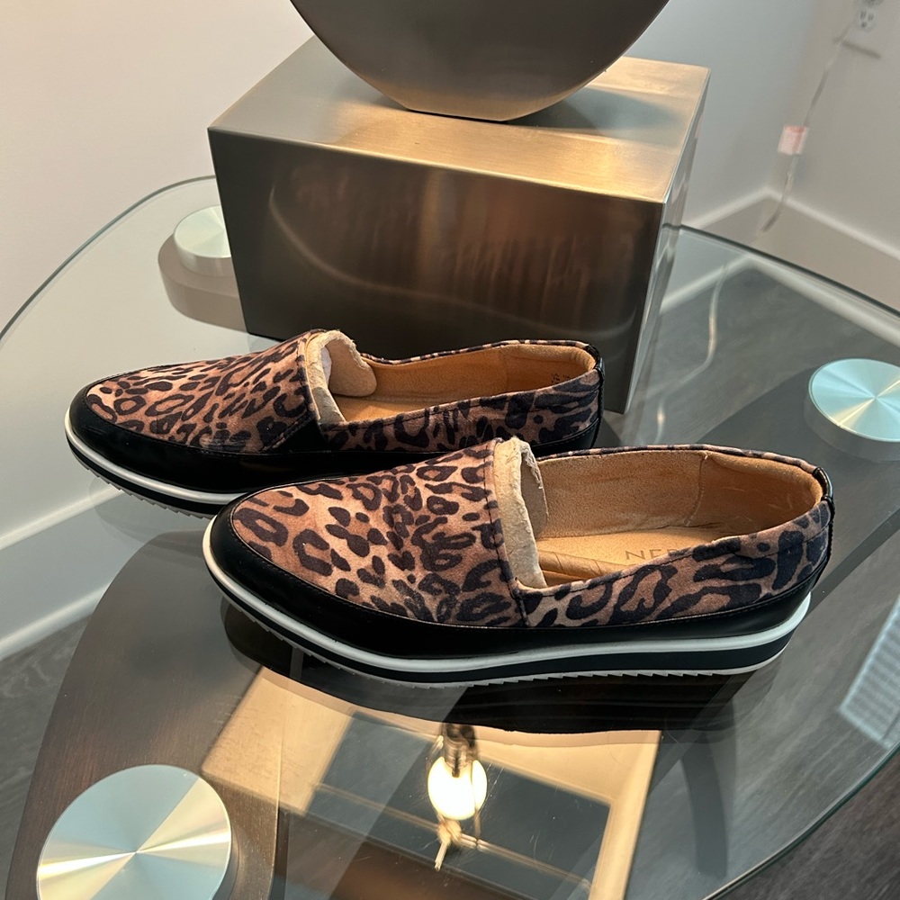Naturalizer Brown Beale Cheetah Sz 7M